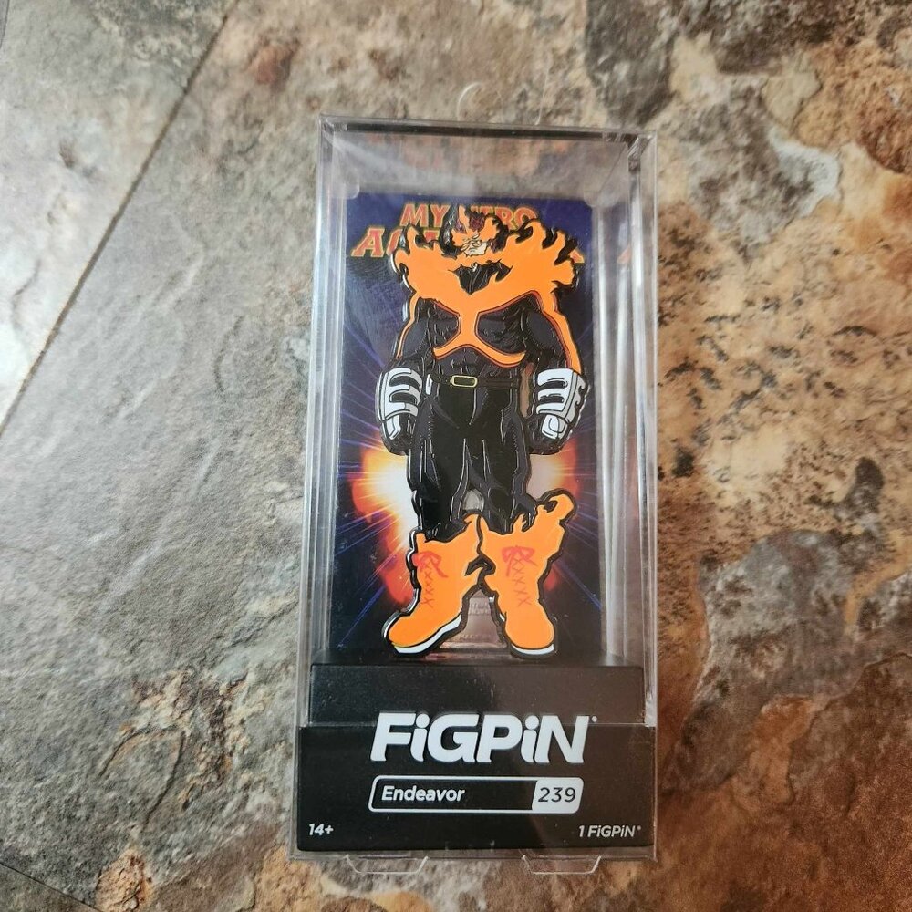 My Hero Academia Endeavor 239 Figpin - NWT